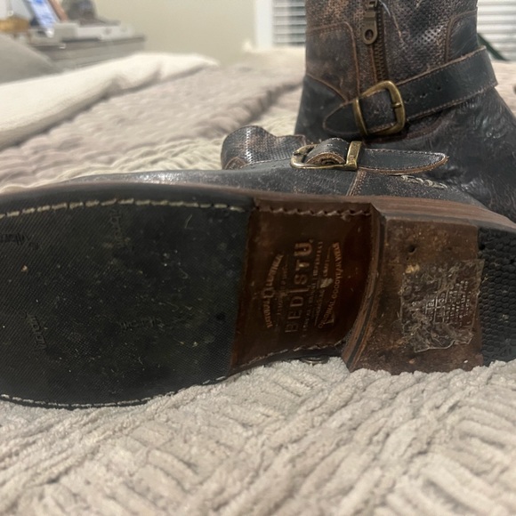 Bedstu Becca ankle boot black lux. Worn once. - Picture 4 of 5